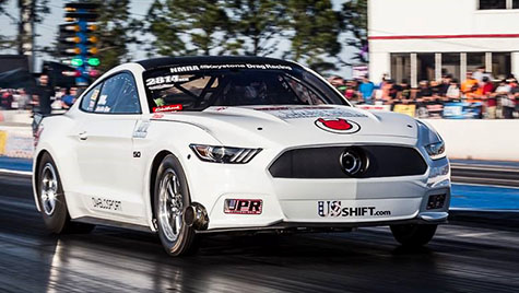 US Shift sponsored race car