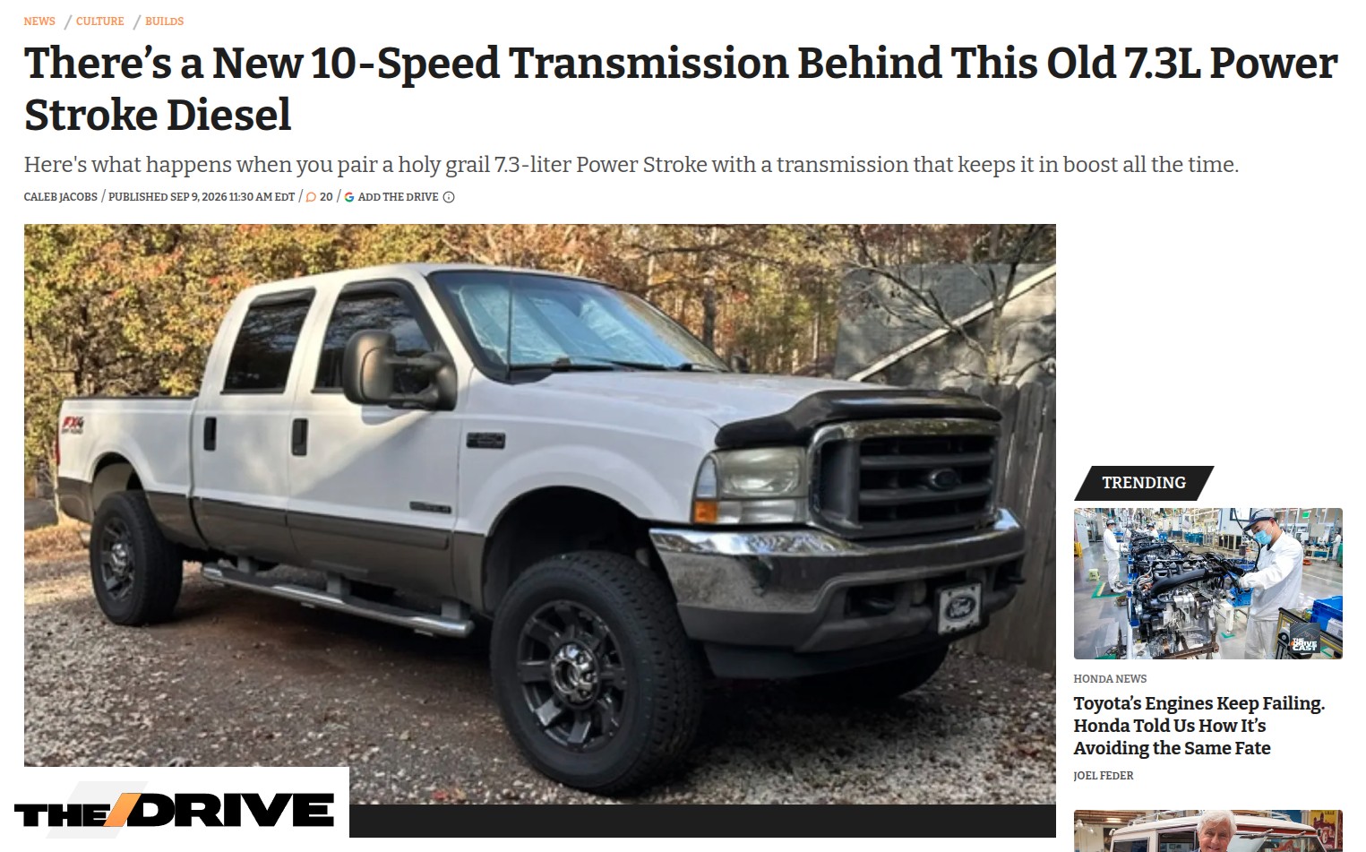 The Drive Article