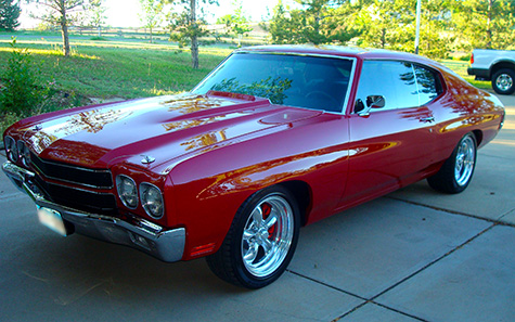 Red 70 Chevelle