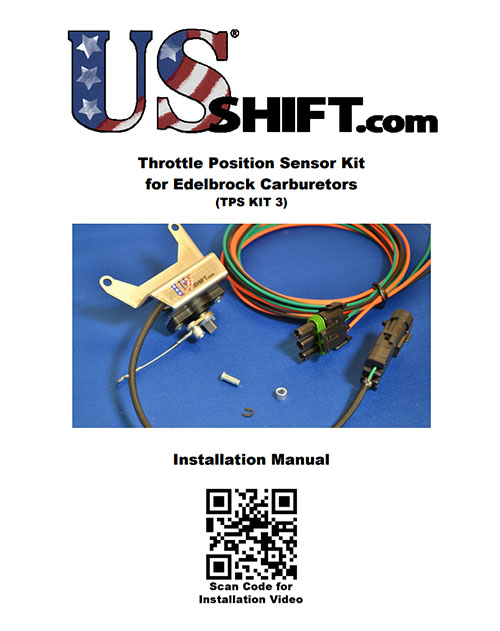 US Shift Throttle Position Sensor Kit for Edelbrock